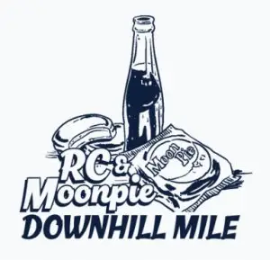 RC and Moonpie Downhill Mile logo