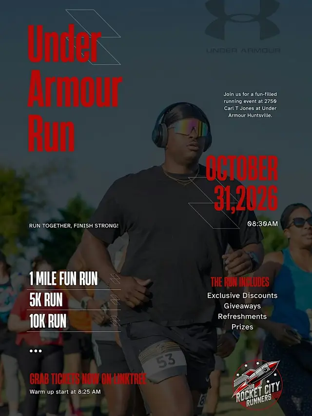 RCR x Under Armour Run logo
