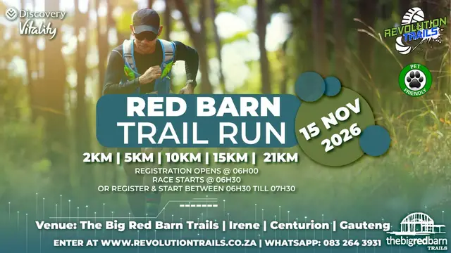 Red Barn Trial Run/Walk - 15 November 2026 logo