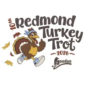 Redmond Turkey Trot presented by Hoodoo logo