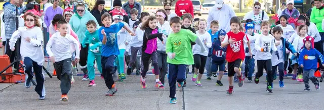 Reindeer 5k Run/2k Walk logo