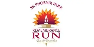 Remembrance Run 5k 2026 supported by 123.ie logo