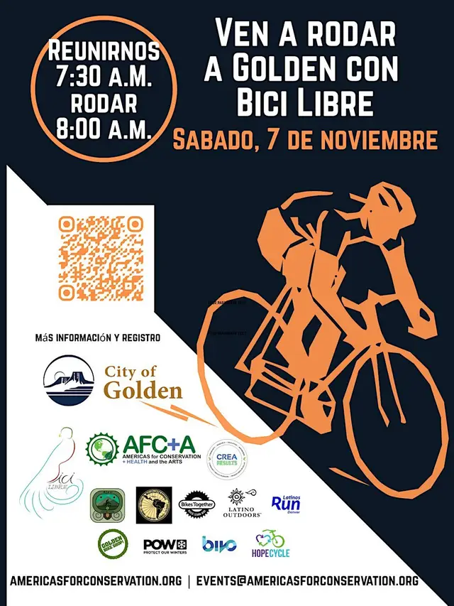 Ride in Golden logo