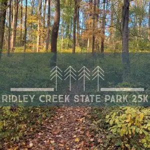 Ridley Creek State Park 25K logo