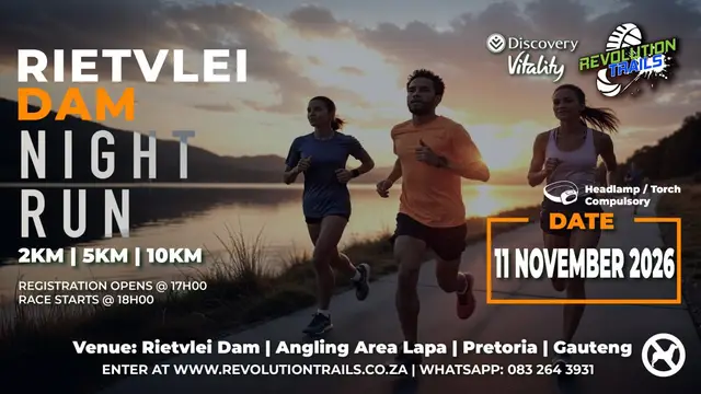 Rietvlei Dam Night Run/Walk - 11 November 2026 logo