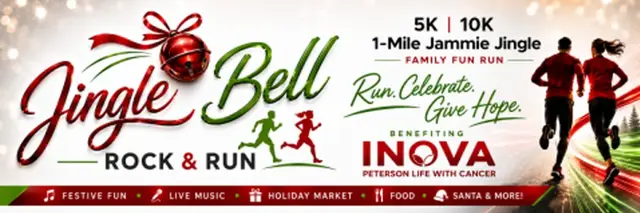 Ringing in Hope: Jingle Bell Rock and Run 10K/5K/1M logo