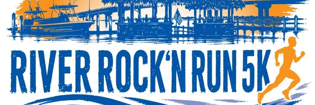 River Rock 'N Run 5K 2026 logo