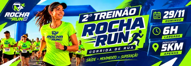 ROCHA RUN 2° EDIÇÃO logo