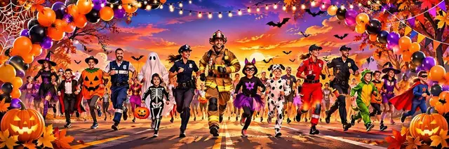 Rock Falls First Responder 5k logo