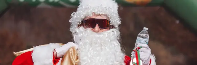Rock'in Santa Half Marathon & Sunshine Santa 5K logo