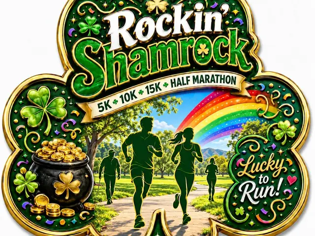 Rockin' Shamrock 5K, 10K, 15K, Half Marathon 2027 logo
