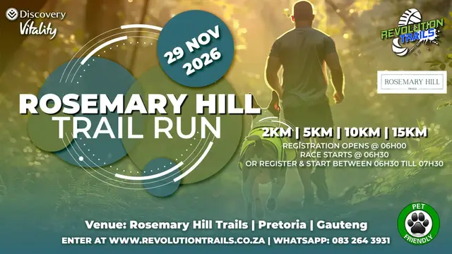 Rosemary Hill Trail Run/Walk - 29 November 2026 logo