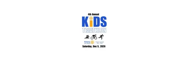 Rotary Kids Triathlon Vero Beach logo