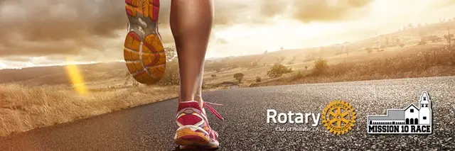 Rotary Mission Ten - Half Marathon, 10 Mile and 5K logo