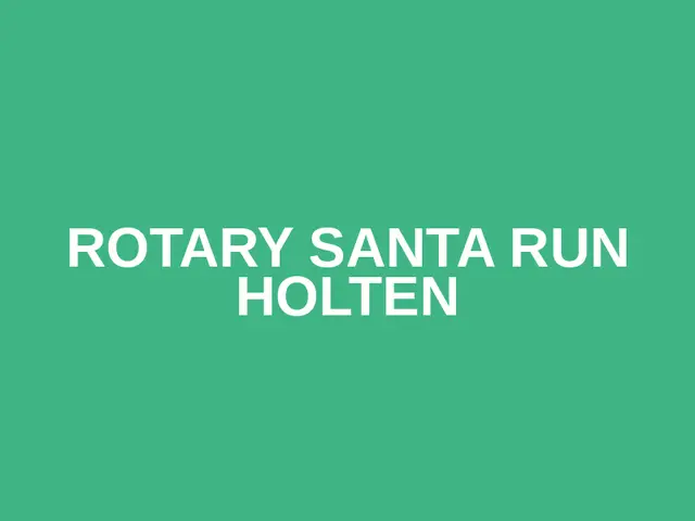 Rotary Santa Run Holten logo
