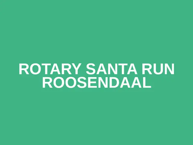 Rotary Santa Run Roosendaal logo
