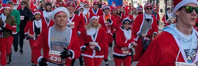 Rotary Santa Run Walk & Reindeer Dash logo