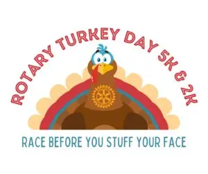 Rotary Turkey Day 5K/2K logo