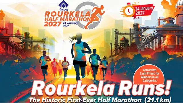 Rourkela Half Marathon 2027 logo