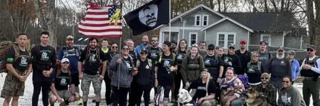Rucking for Veterans Veterans Day Ruck logo