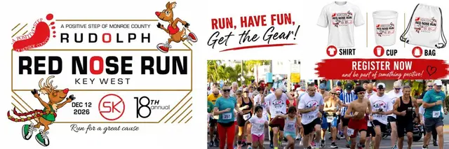 Rudolph Red Nose Run logo