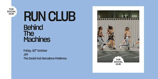RUN CLUB | BEHIND THE MACHINES logo