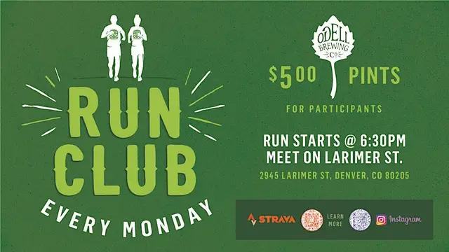 Run Club - Odell Five Points logo