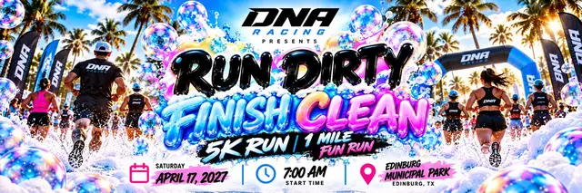 Run Dirty Finish Clean 5k logo