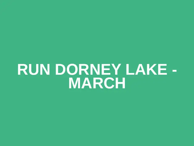 Run Dorney Lake - March  logo
