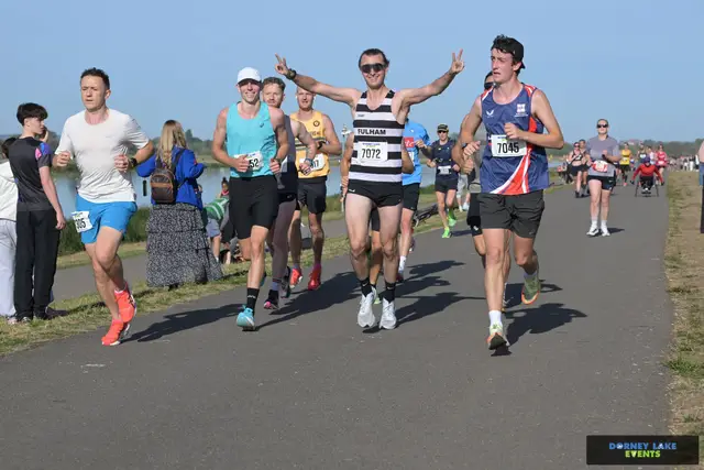 Run Dorney Lake - May logo