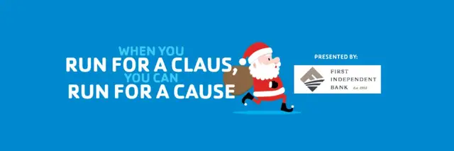 Run For a Claus Presented by First Independent Bank logo