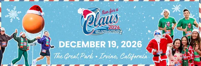 Run for a Claus presented by Optima Tax Relief logo