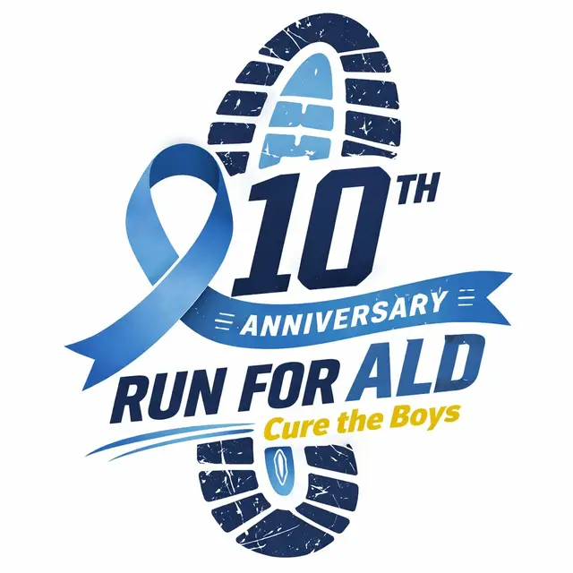 Run for ALD, Cure the Boys logo