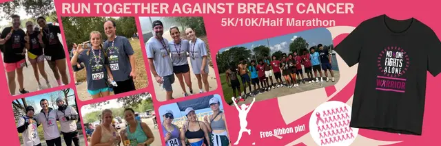 Run for Breast Cancer 5K/10K/13.1 CHICAGO/EVANSTON logo