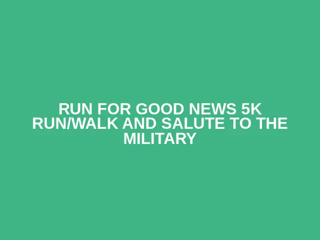 Run for Good News 5K Run/Walk and Salute to the Military logo