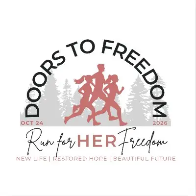 Run for HER Freedom logo