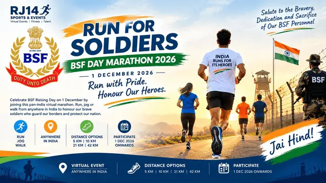 Run for Soldiers - BSF Day Marathon 2026 logo