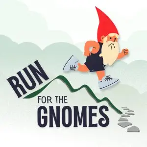 Run for the Gnomes Half Marathon & 5K logo