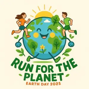 Run for the Planet -An Earth Day Run by CaliFlow Runs - 5K, 10K, Half Marathon logo