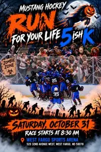 Run for your Life - 5ishK Fun Run logo