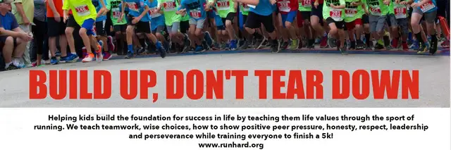 Run Hard Youth 5k logo