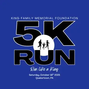 Run Like a King 5K 2026 logo