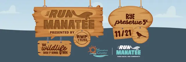 Run Manatee - Rye Preserve 5K -2026 logo