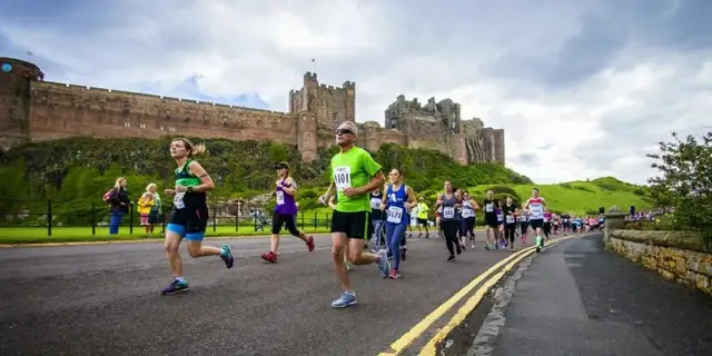 Run Northumberland Bamburgh 10K 2026 logo