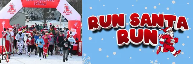 Run Santa Run 5K - Louisville logo