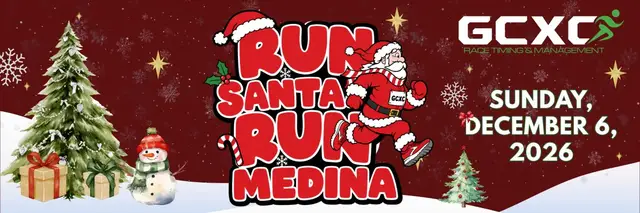 Run Santa Run 5K - Medina logo