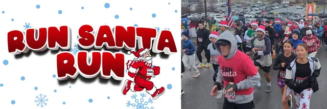 Run Santa Run 5K - Morgantown logo