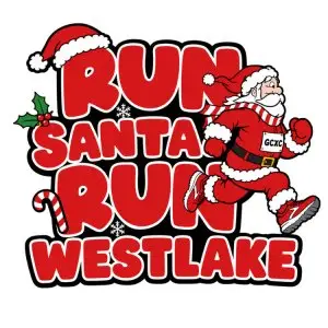 Run Santa Run 5K - Westlake logo