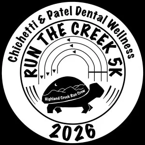 Run the Creek 5K & Family Fun Run logo
