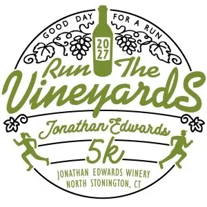 Run the Vineyards - Jonathan Edwards 5K logo